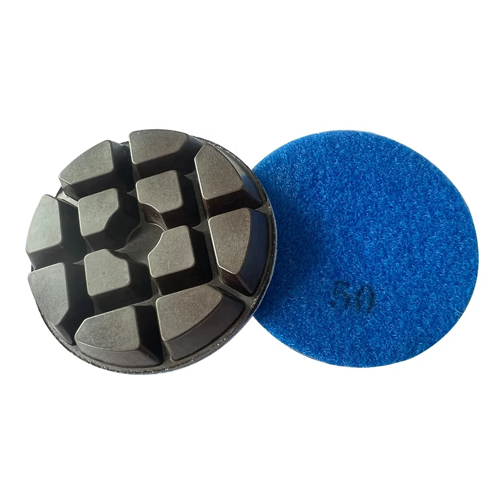 80mm Diamond Polishing Pads  3 Inch Marble Granite Terrazzo Concrete Floor Dry Polishing Pad