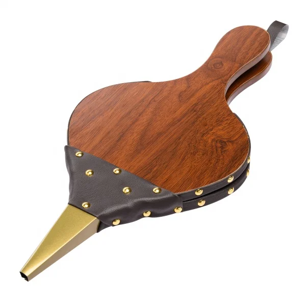 indoor brown wood air blower outdoor fireplace bellow for barbecue amd camping BBQ