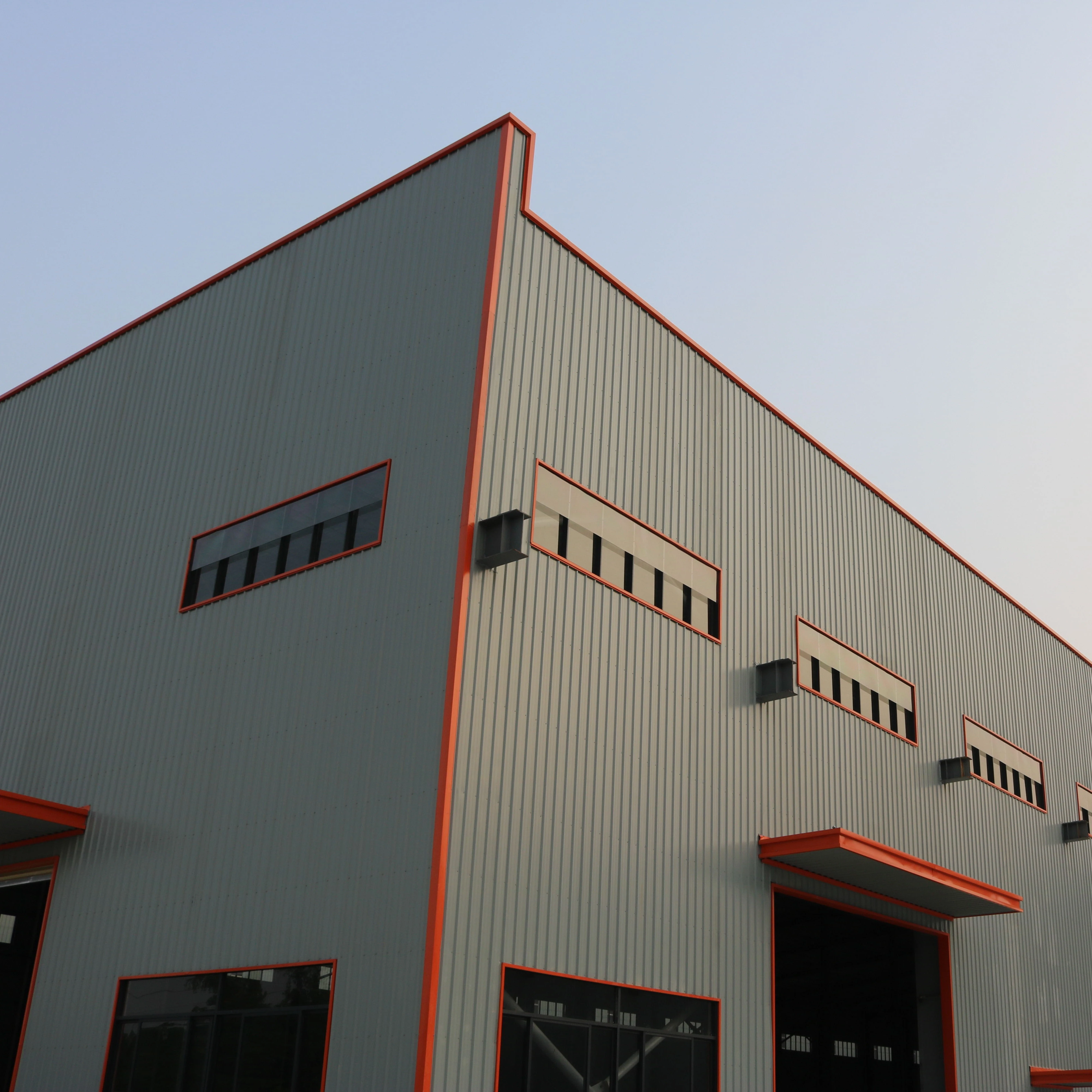 China light steel strucural fabrication prefab building warehouse for steel structure frame