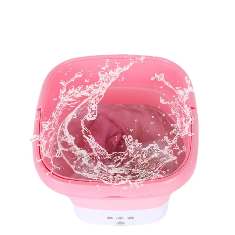 mini foldable portable  dorm room washing machine car electric washing machine