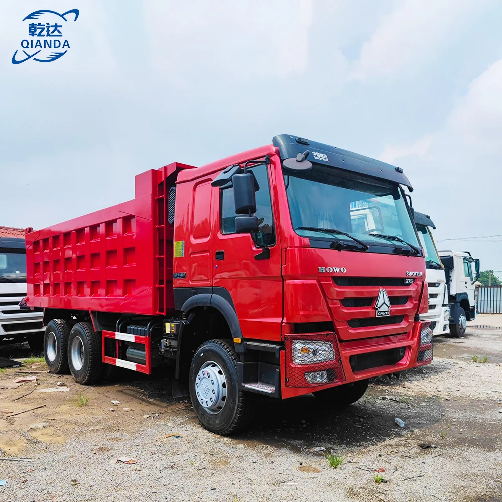 Грузовик Sino 10 12 колесный Rhd 50 тонн Подержанный самосвал Howo 8x4 б/у