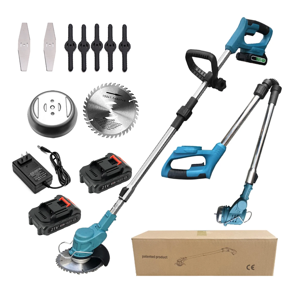 Mini lawn mower robot electric dry machine grass cutter with wheels steel wire blades trimmer battery wheeled