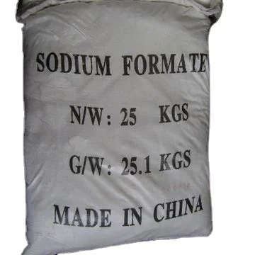 Hot selling Industrial grade/Food grade 98 95 99 Sodium Formate 25kg bag Sodium formate