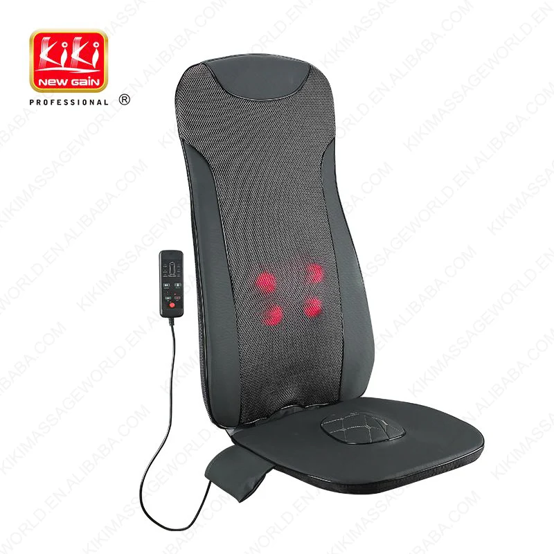 KIKI NEWGAIN Full body shiatsu kneading car butt cushion heated massage seat