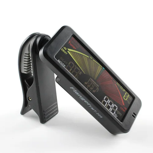 Flanger FMT-209 Clip-on Guitar Tuner Digital with Clip Mount for Chromatic Guitar Bass Ukulele Violin Guitar Tuner
