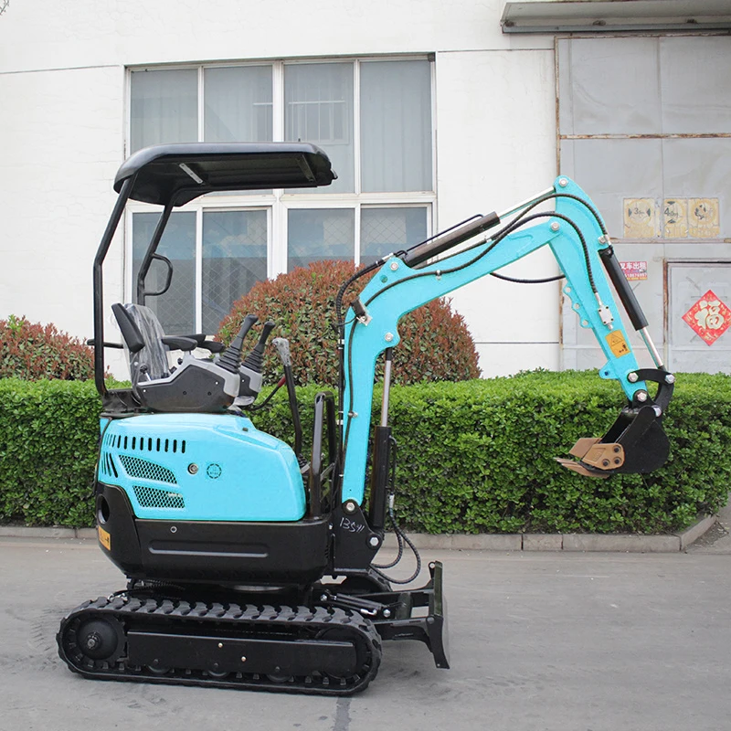 KV13p Wholesale Micro Mini Excavator 1.2 ton Hydraulic Digger Use YANMAR/CHANGCHAI/KOOP Engine For Sale