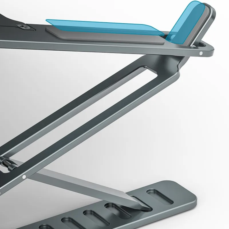 Boneruy Adjustable Aluminum Foldable Desktop Folding Computer Laptop Notebook Stand