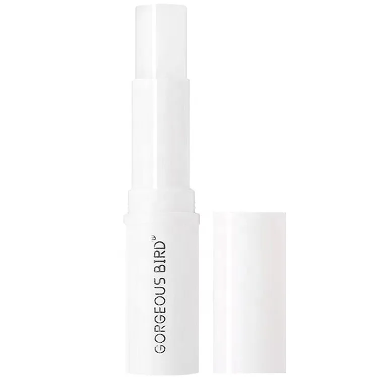 GORGEOUS BIRD Hot selling private label lip scrub Green edible moisturizing  lip balm vaseline lip therapy