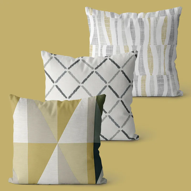 Hot sale new designs linen cushion cover fringe