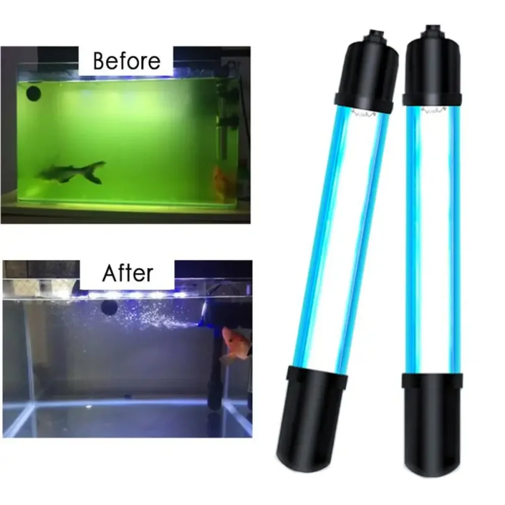 Pond UV Sterilizer Aquarium Light Diving Supplies American Fish Tank Lamp Sterilization Fish Pond Algae Removal Disinfection