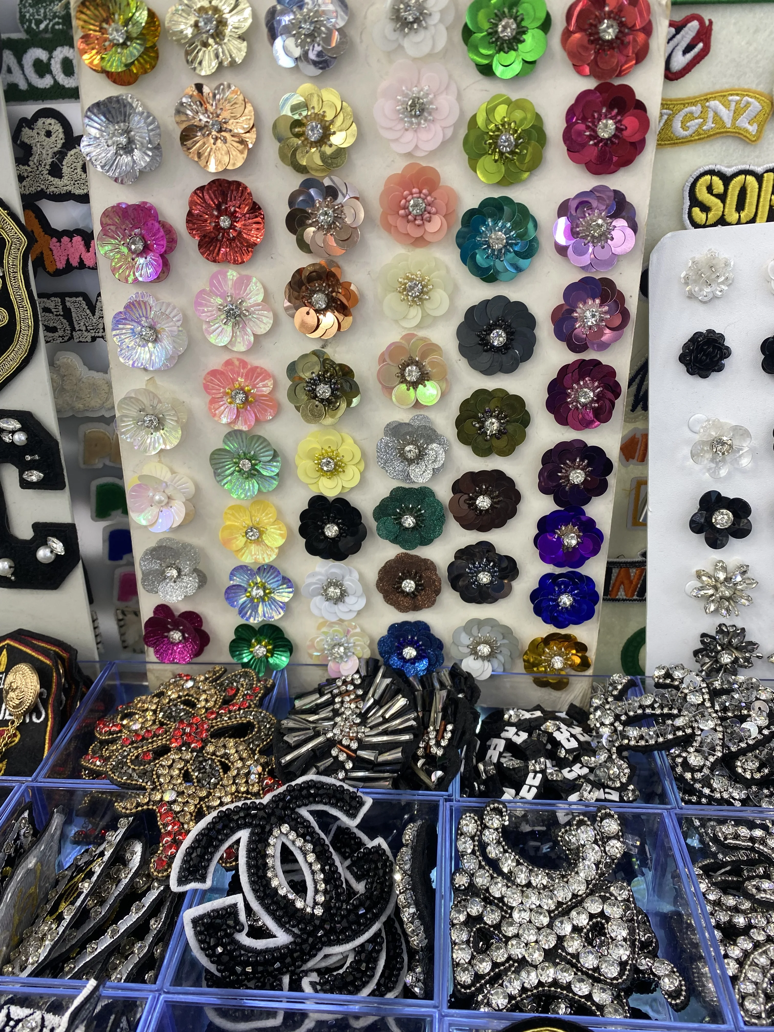 Handmade Badges and Appliques from Famous Brands Stock Logo Patches for Custom Designs