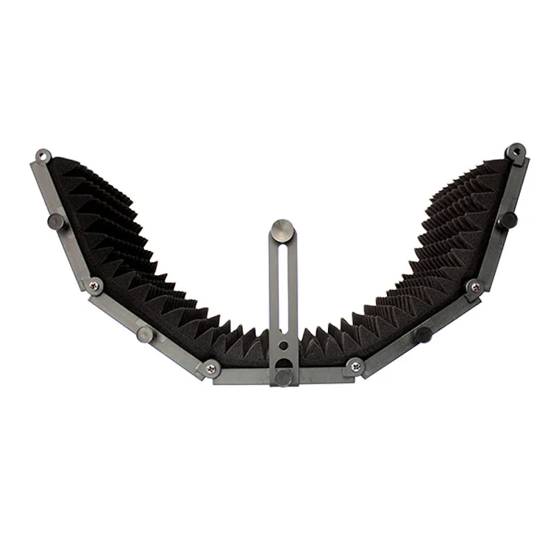 In stock 5 doors plastic reflection filters recording studio for microphone