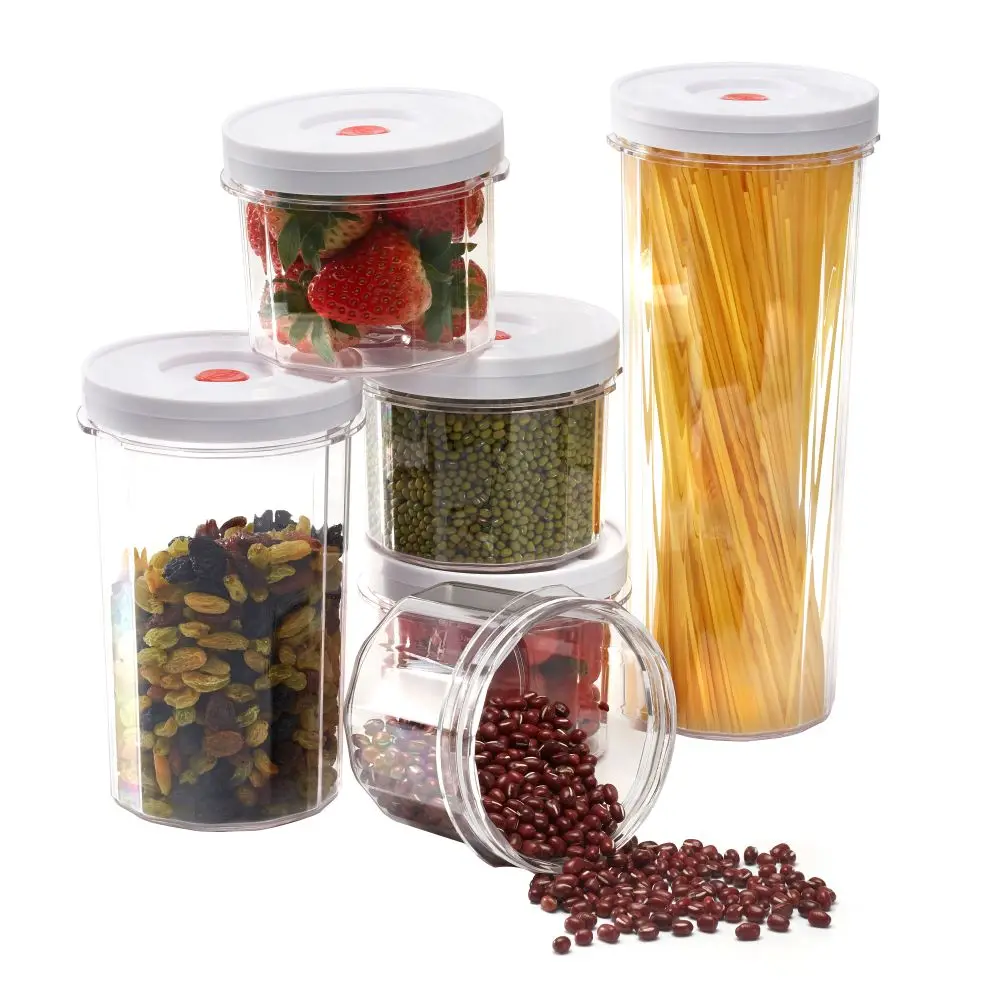 High demand import products sturdy high quality kitchen plastic food storage container with Electric vacuum pump Sealer