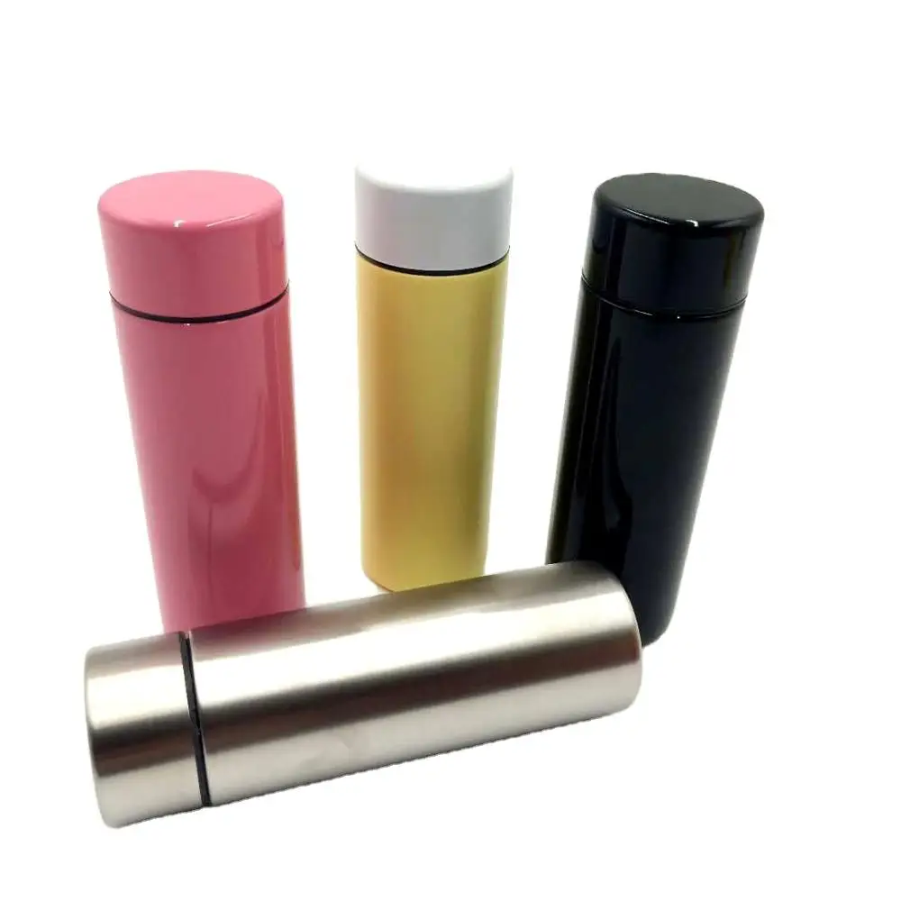 
Super mini Bottle Japan 130ml pocket Double wall Thermos Vacuum flask Outdoor portable bottle keep cold or hot 