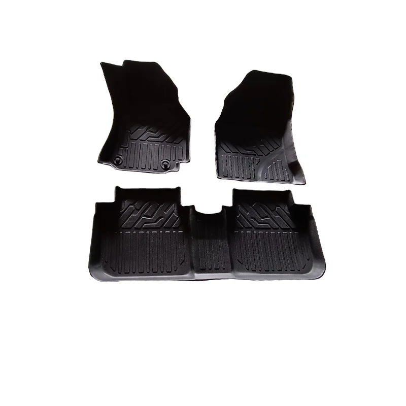 High Quality Rubber Car Floor Mat Automobile Floor Mat Rubber Material TPE Car Mats Use For COROLLA FIELDER 2015