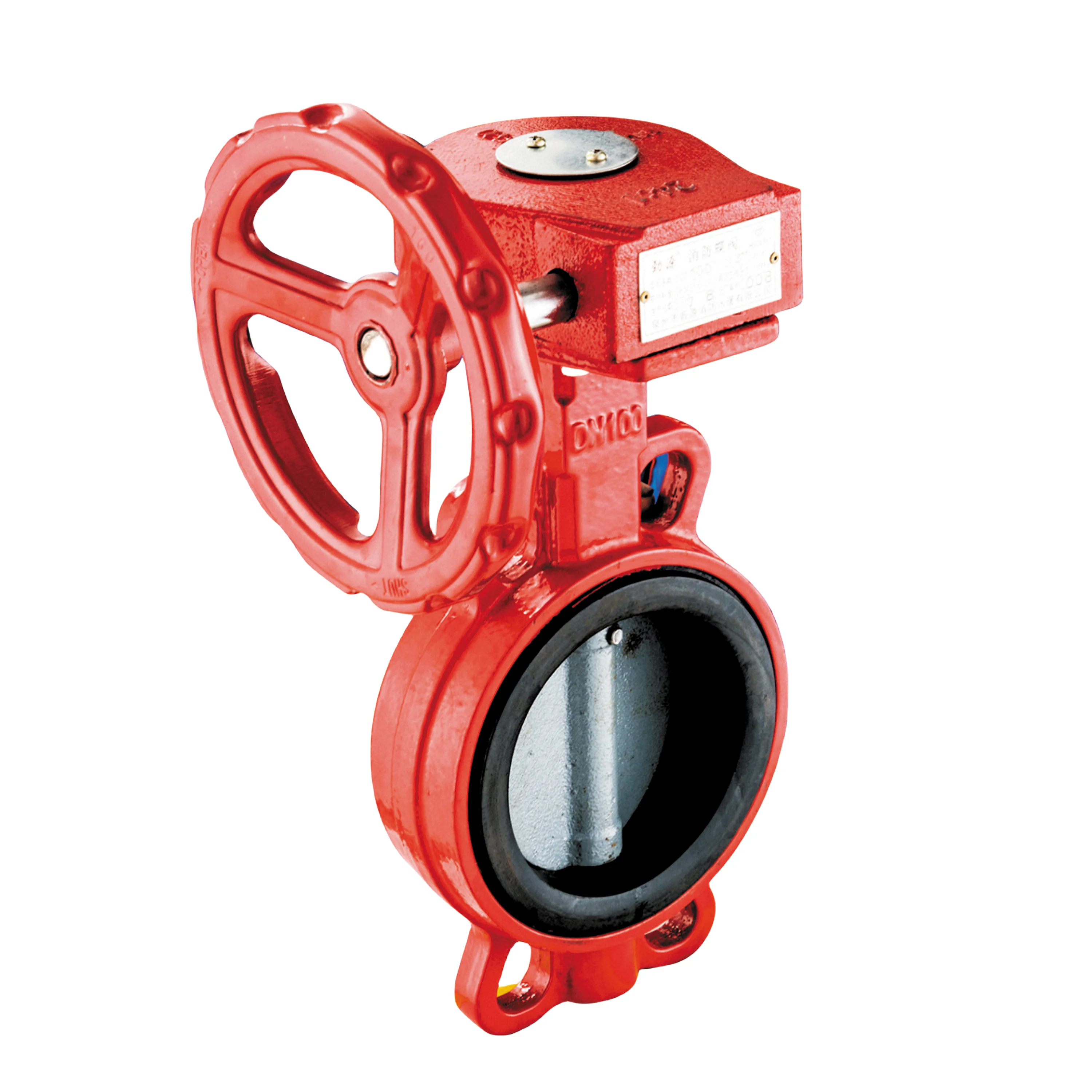 Water groove fire signal butterfly valve Fire Fighting Fire Hydrant Grooved Manual Butterfly Valve