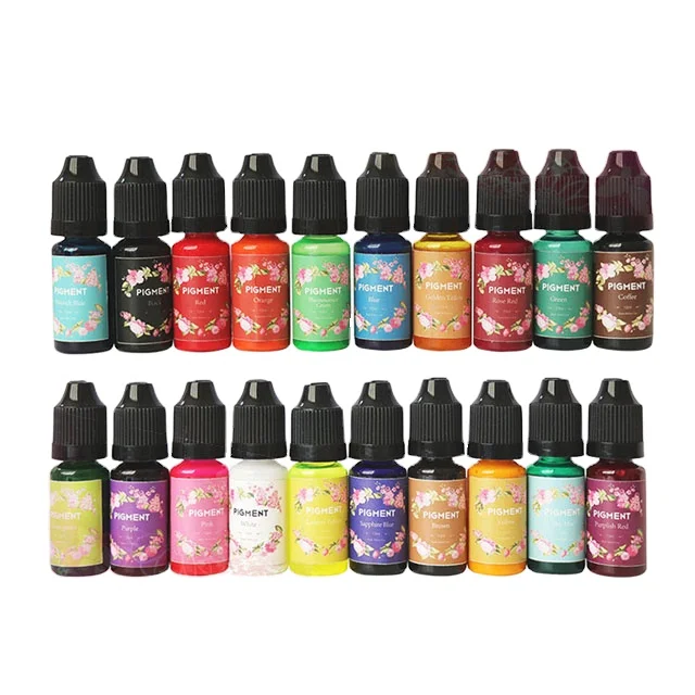 Производитель Osbang общий цветной пигмент жидкий для эпоксидной смолы и УФ-смолы УФ-клея эссенция специального