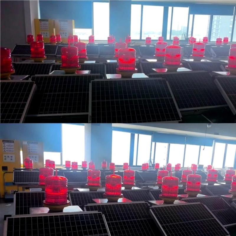 Led Traffic Light Aircraft Towers Medium Intensity Aviation Infrared High Building Beacon Airport Lamp Solar Obstruction Lights