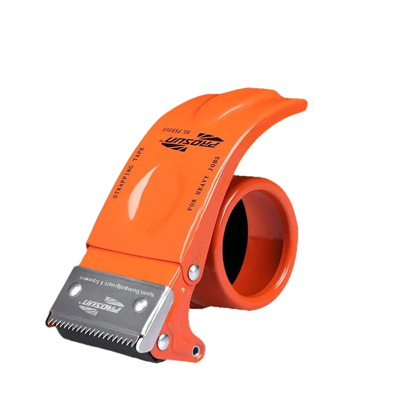 636XY 3-дюймовый ручной прозрачный ленточный резак утолщенный Утюг подходит для упаковки и запечатывания артефакта