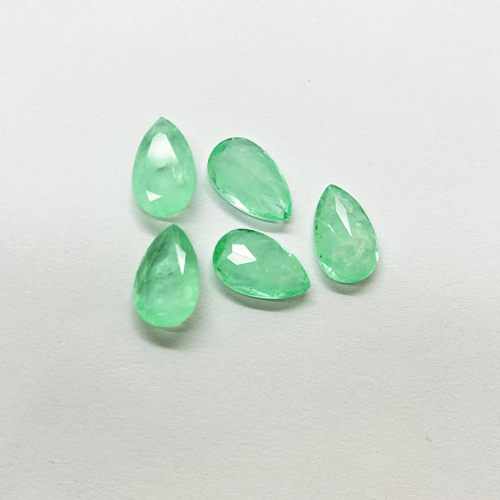 Multicolor  Paraiba Tourmaline Glass Gems