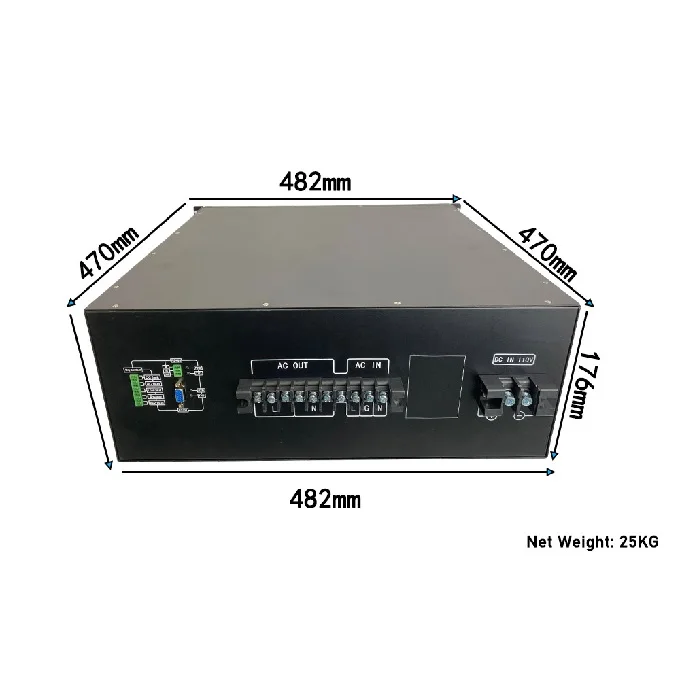 Telecomm inverter AC 220v dc48V power jack inverter pure sine wave 10kw inverter power