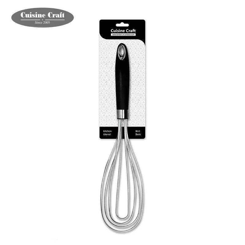 New design kitchen gadgets non stick manual wire whisk Egg Whisk egg beater with long handle