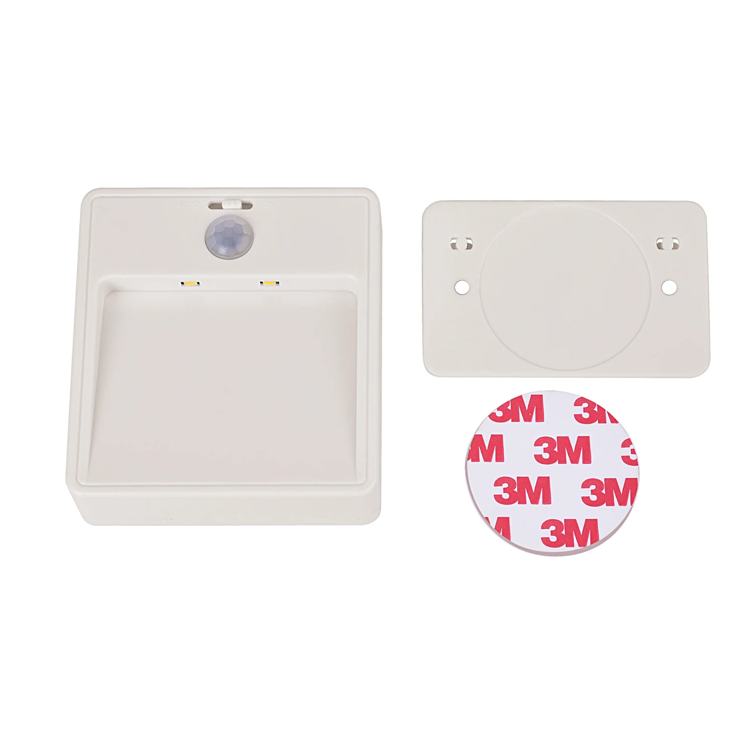 Automatic Human Body Detection Square Infared Motion Sensor Night Light For Stairs Kitchen Kids Bedroom