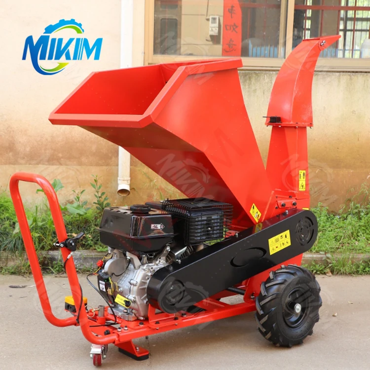 China Factory Price Tree Shredder Log Wood Crushe Mulcher Chipper Branch Wood Chipper Shredder