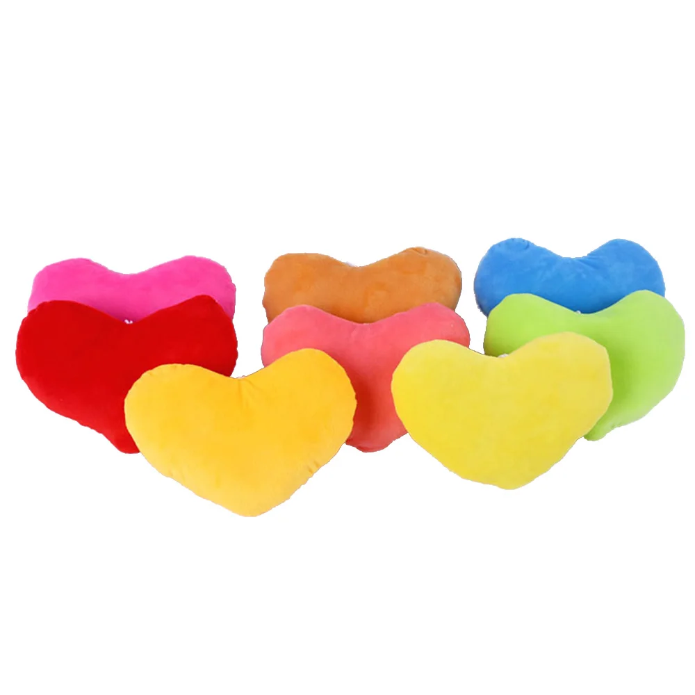 Wholesale Customized Heart Shaped Plush Throw Pillow Toys Valentine Day Plush Heart Pillow Decoration