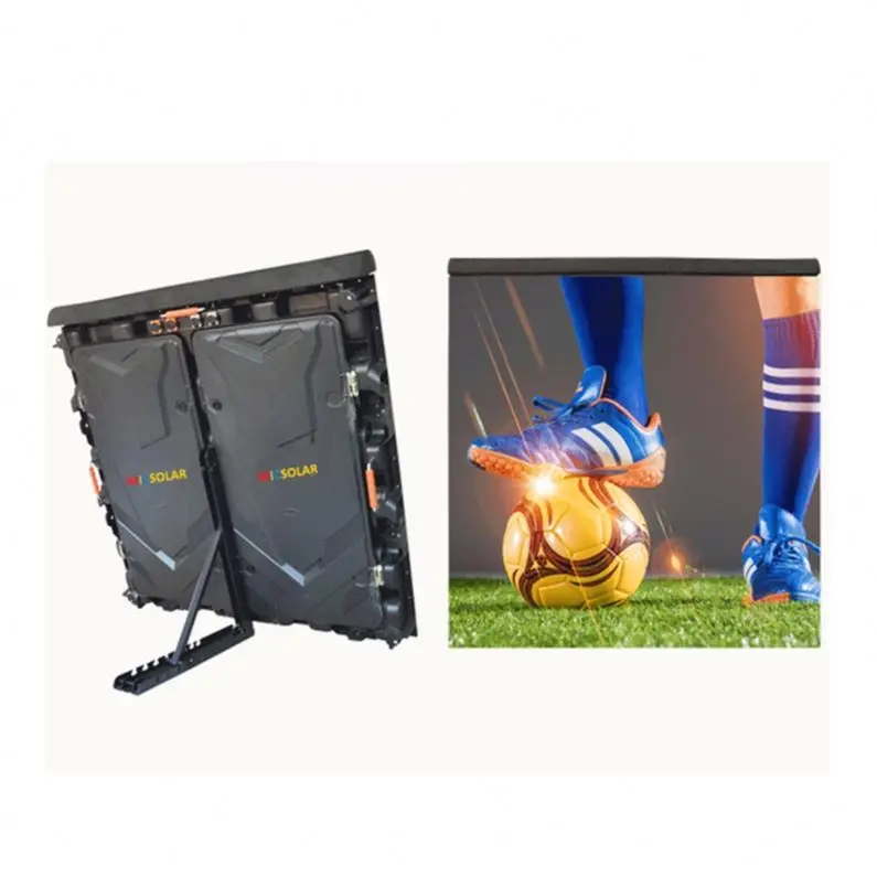 China Outdoor RGB Full Color P3.91 SMD Commercial Advertising Football Stadium Perimeter LED Display Screen