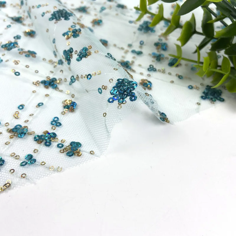 custom design lime green polyester rendas de tecido de lantejoulas bordadas embroidery sequin fabric lace sequin fabric