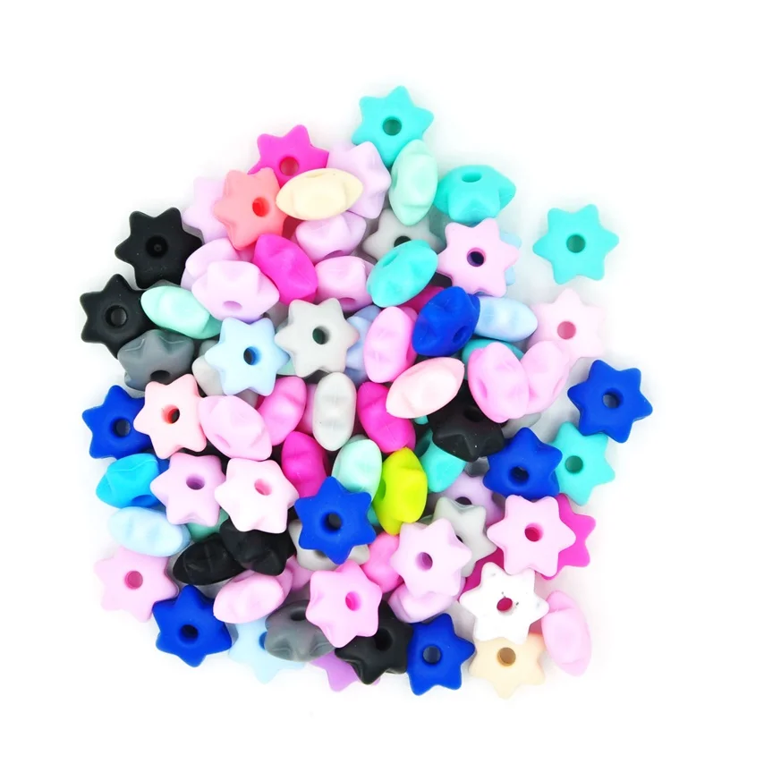 Wholesale Free Organic Baby Accessories Silicone Toy Teether Ball