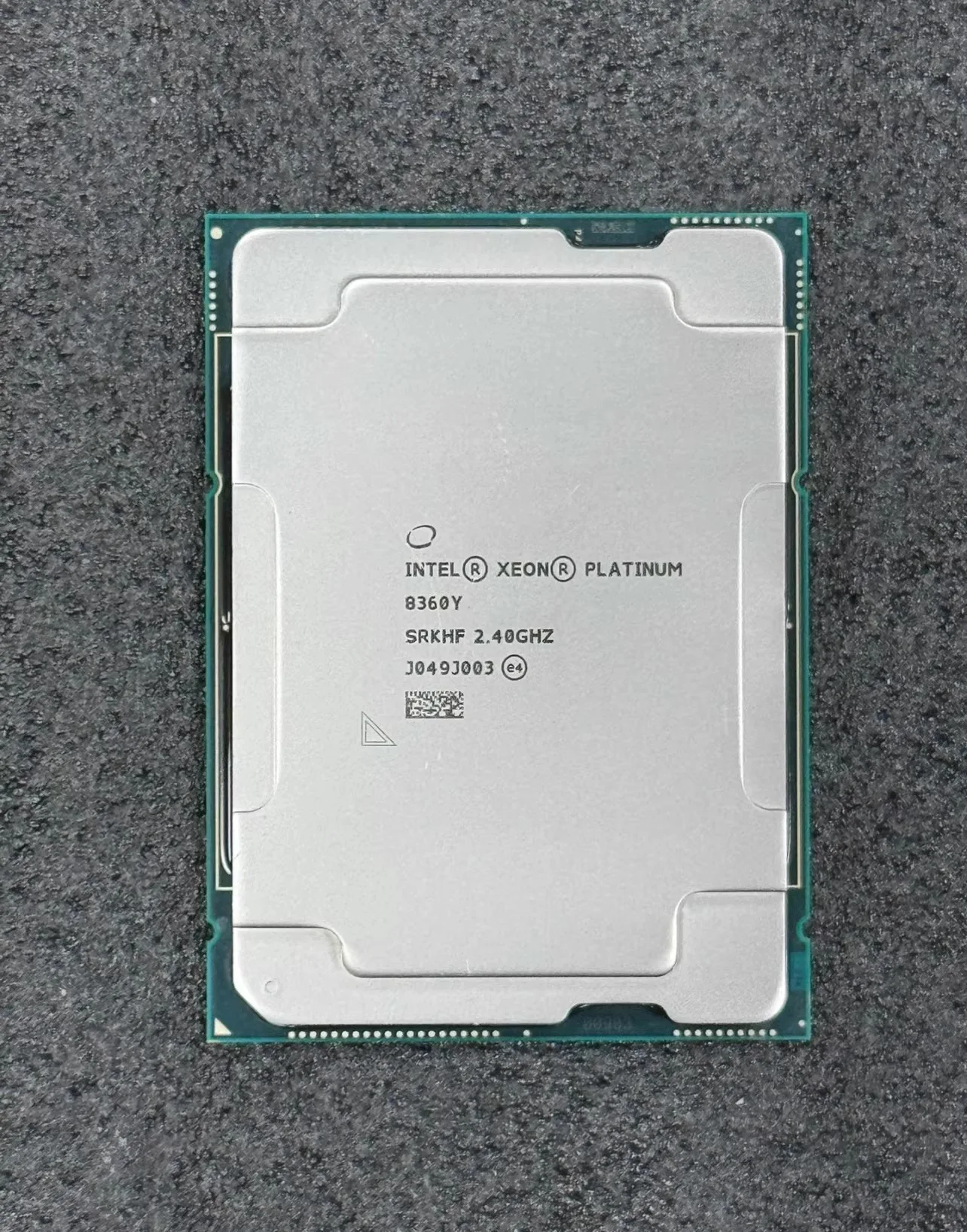 Intel Xeon Platinum 8360Y 2.4GHz main frequency DDR4 3200MHz 36 Cores Ice Lake 72 threads 10nanometers 250W CPU for server