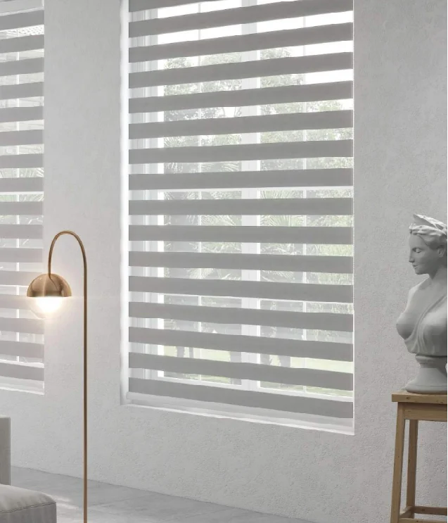 High Quality Day & Night Roller Blinds Aluminum Window Shade Zebra Blind