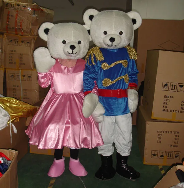 customized animal cartoon mascot costume for sale adult walking bear cartoon costume