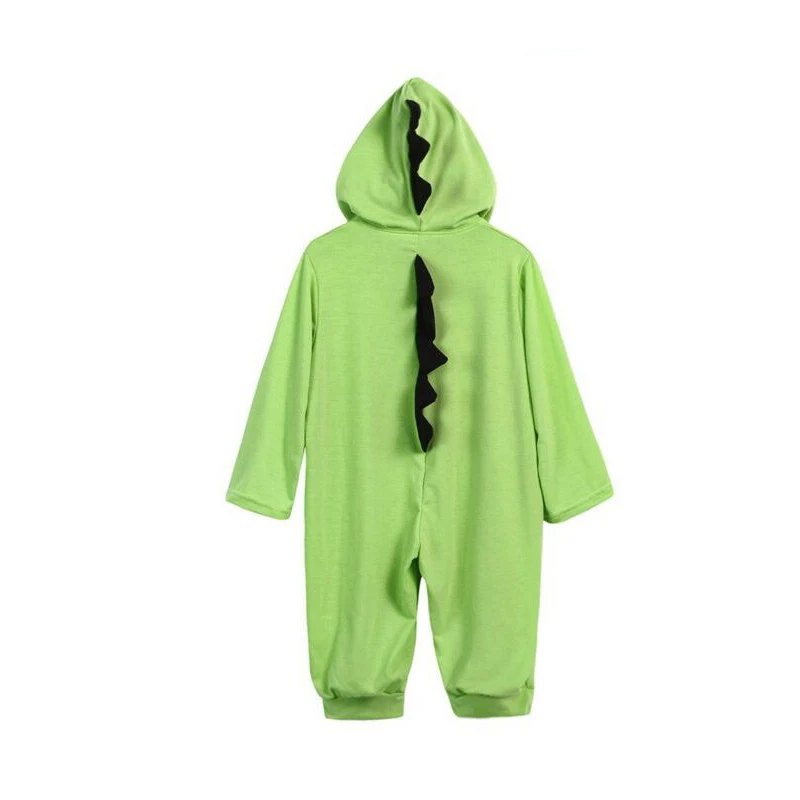 
Newborn Baby Boy Girl Dinosaur Colorful Hooded Jumpsuit Romper Outfit Onesie Cute Spring Pajamas 