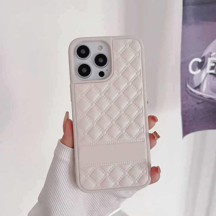 Модный дизайнерский чехол для телефона из искусственной кожи для iPhone 15 Pro Max 16 15 14 13 12
