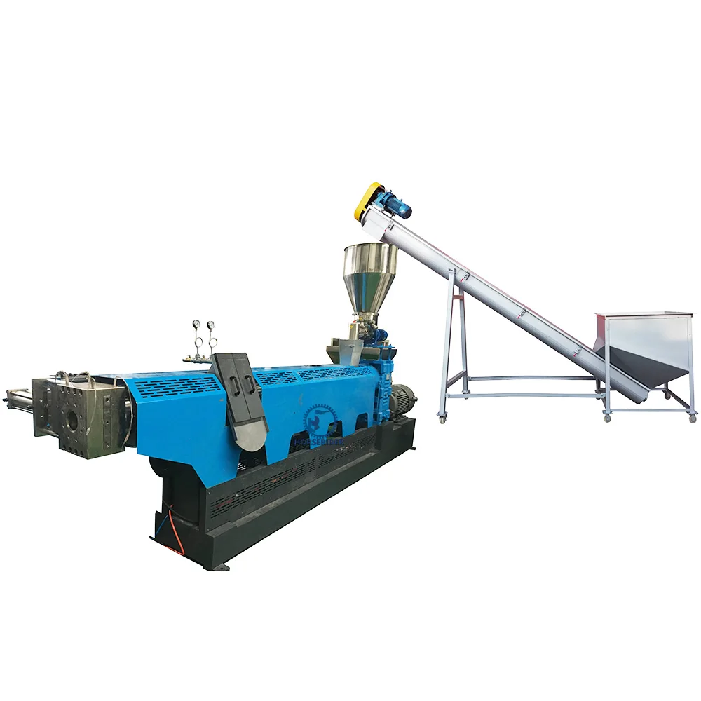 PET bottle double pelletizer crushing washing plastic recycling and granulation machine line