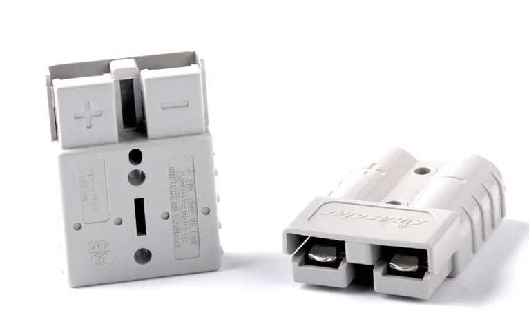 SIX ART 50A 120A 175A/600V  power pole gray color with 10/12 AWG Terminal Type Battery Connector Power Plug