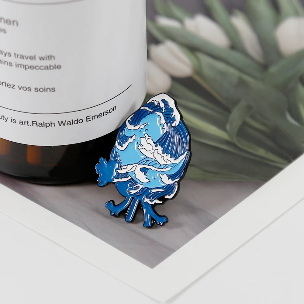 Fashion Medical Jewelry Stethoscope Enamel Pin for Nurse Doctor Physicians Medical Student Gift