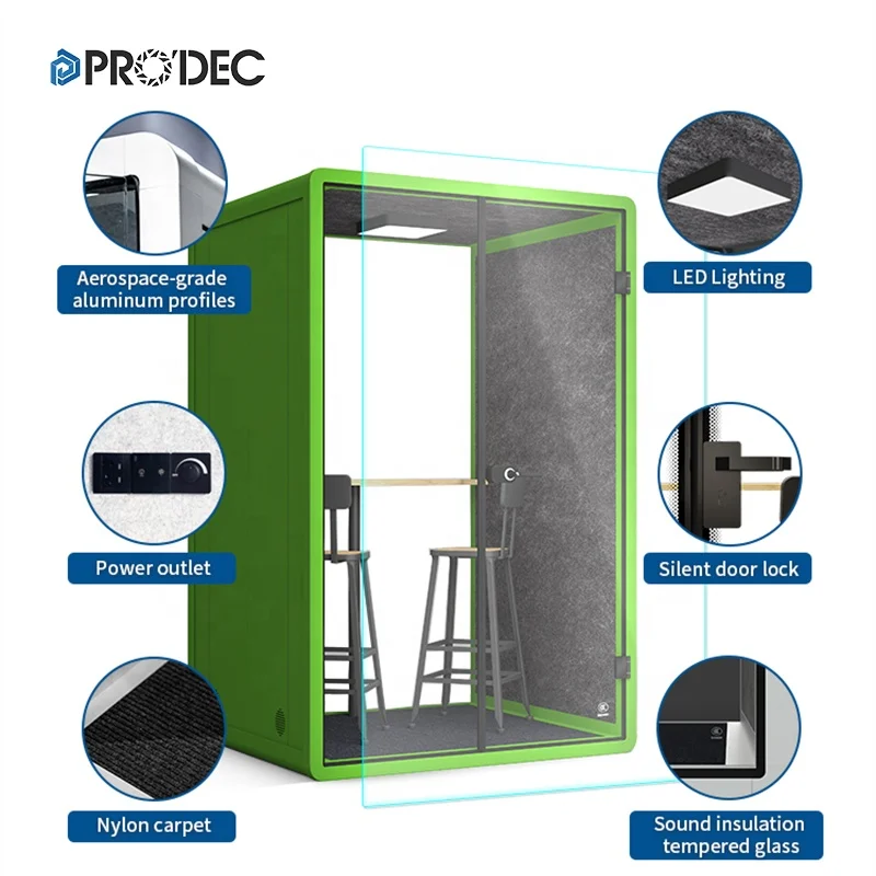 prefab house office use modular phone booth open plan office prefab container booth