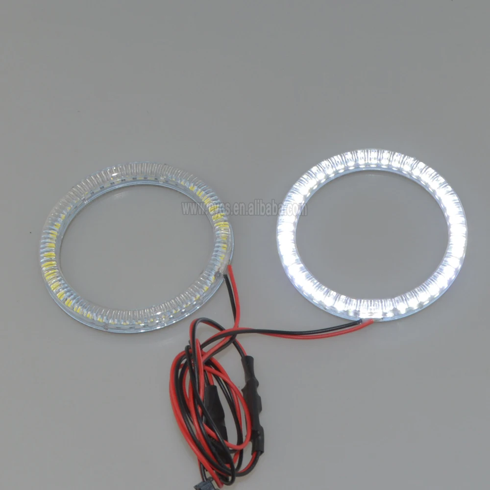 Factory supply CE 45led 45smd led ring DC 12V 3528 SMD 80mm Car led halo angle eyes rings