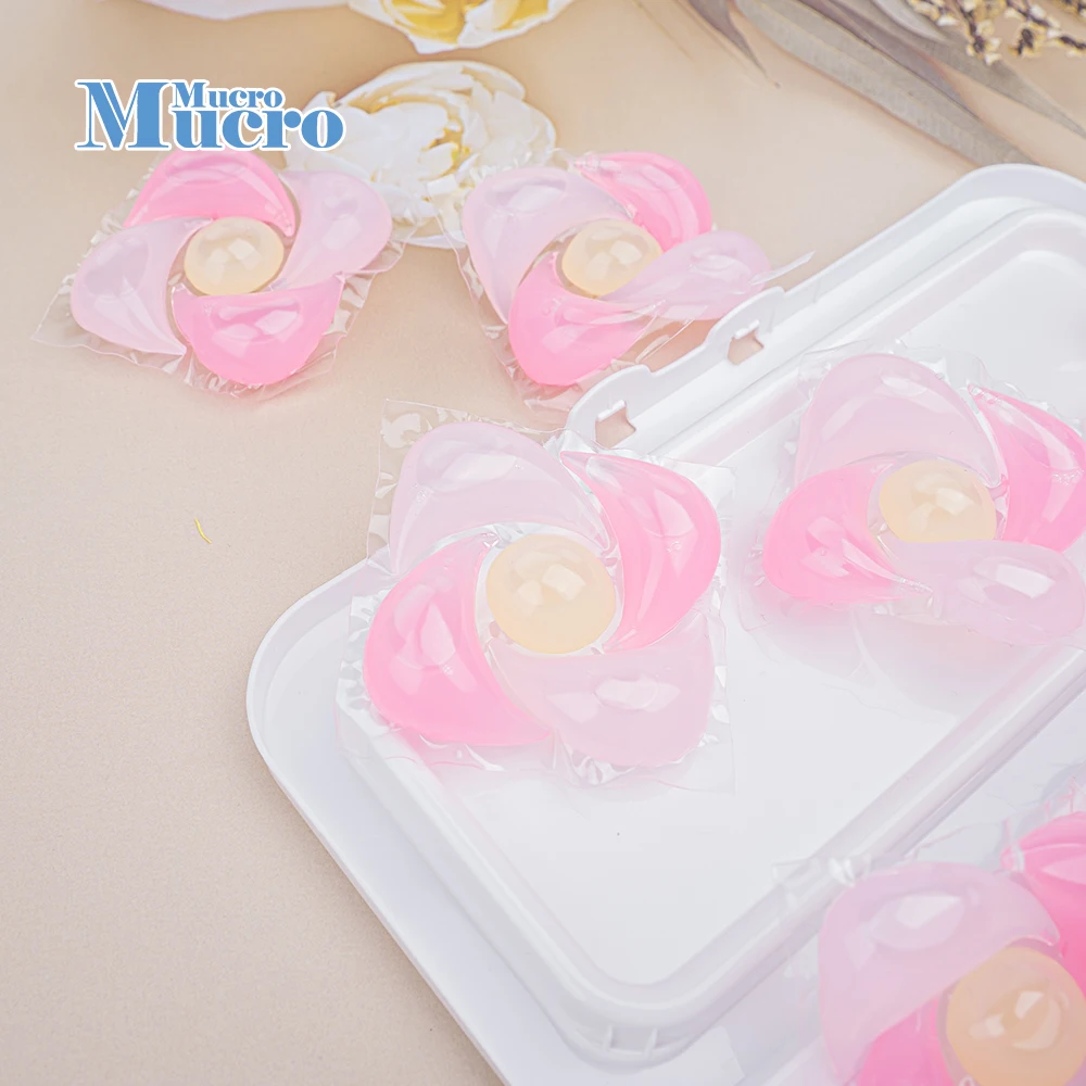 Wholesale Chinese 5in1 Clothes Washing Apparel Detergent Pods Liquid Laundry Soap Capsules