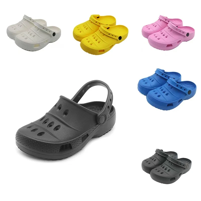 Factory Wholesale new design High Quality Kids Colorful Garden Clogs Boy Girls Hole Shoes Children EVA Clogs