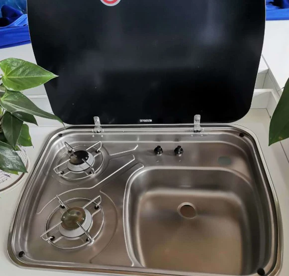 Встроенная кухонная раковина для яхты газовая