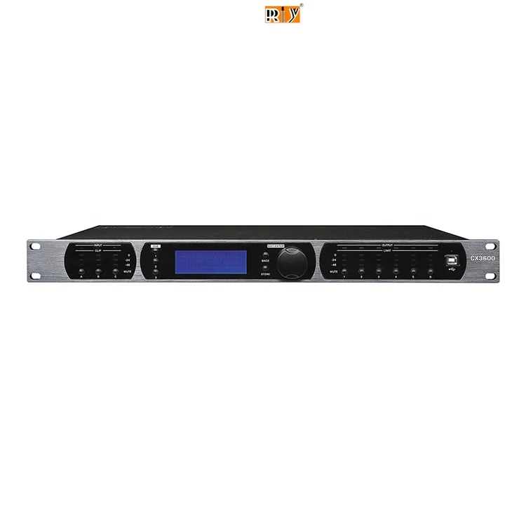 CX3600 Professional Audio Processor DriveRack 360 For Loudspeaker Control system
