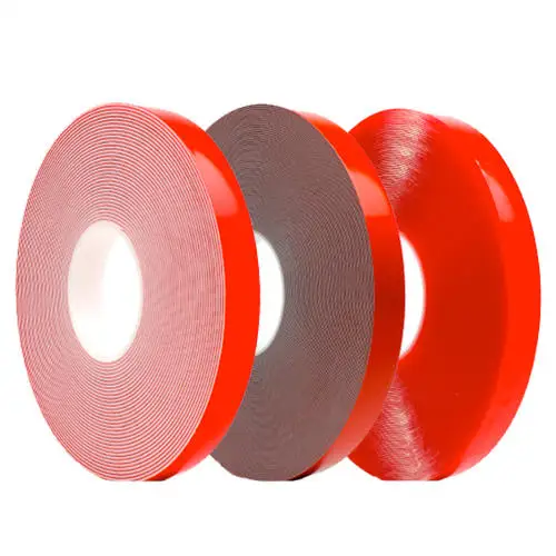 0.4mm 0.5mm 0.8mm 1mm Heavy Duty Permanent Bonding Mounting Structural Glazing Clear Acrylic Foam Double Sided Spacer Tape