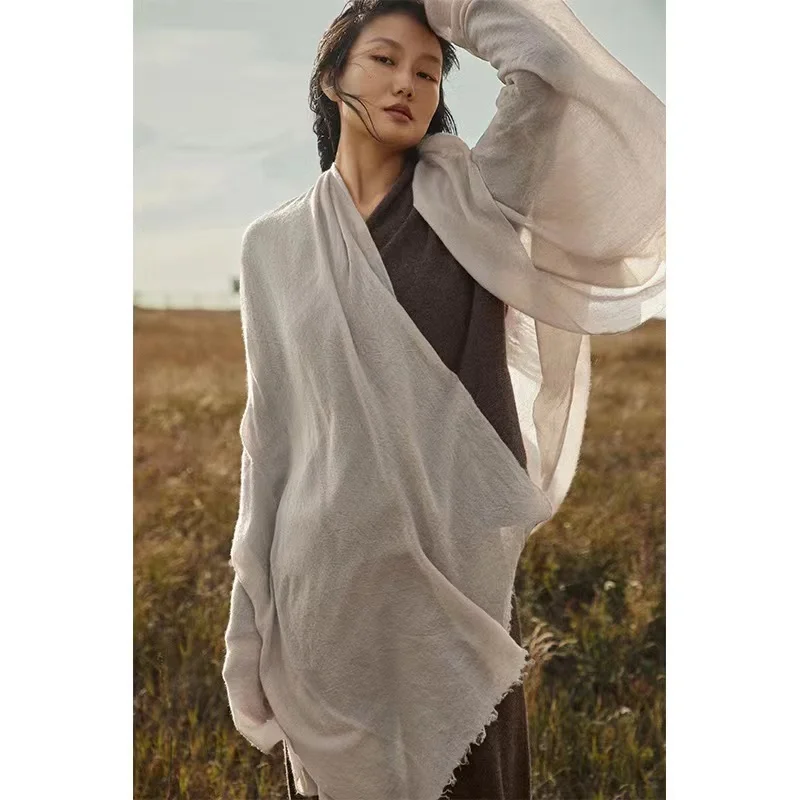 star shawl wrap 2022 pompom tassel cashmere pashmina scarf hot sell womens soft long