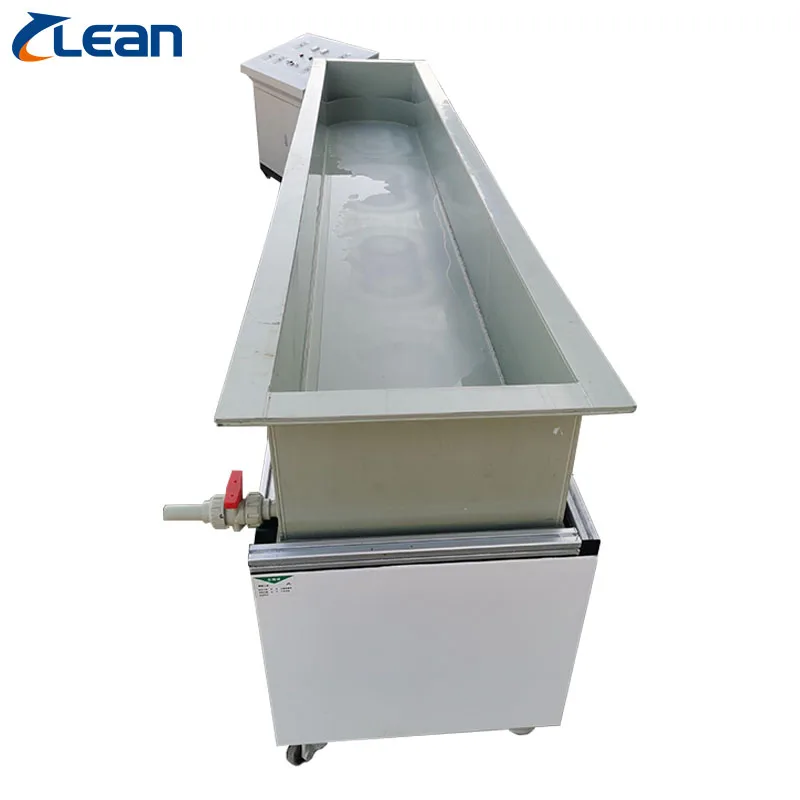 Manual thick metal sheet vibration polishing machine