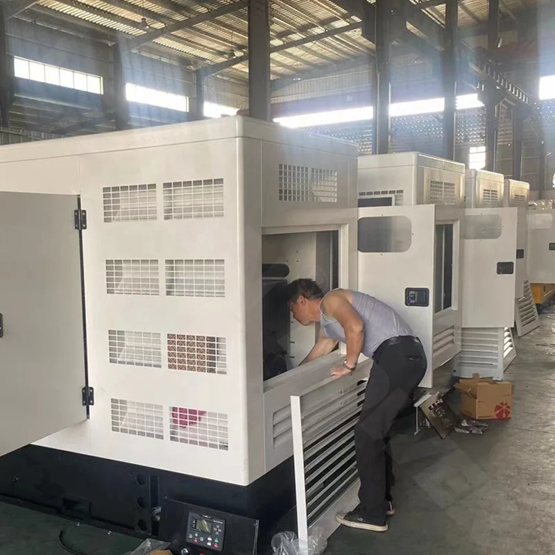 LETON power Cummins 380 Dieselgenerator 75kva/75 kva  silent diesel generator price for 60kw diesel generators